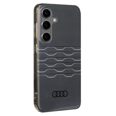 Audi IML Geometric Pattern Dėklas S24 S921 Juodas/Juodas hardcase AU-IMLS24-A6/D3-BK 2