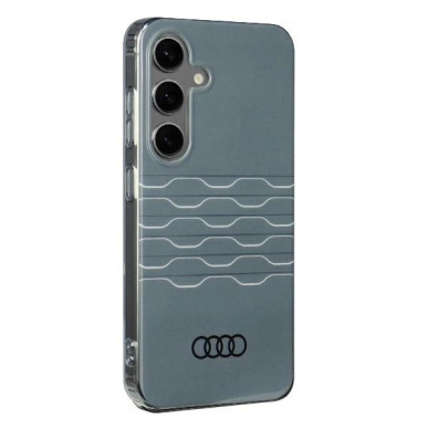 Audi IML Geometric Pattern Dėklas S24 S921 Pilkas/Pilkas hardcase AU-IMLS24-A6/D3-GY 2