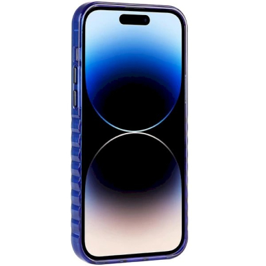 Originalus Audi dėklas IML MagSafeiPhone 14 Pro - mėlynas 2 Originalus Audi dėklas IML MagSafeiPhone 14 Pro - mėlynas 2