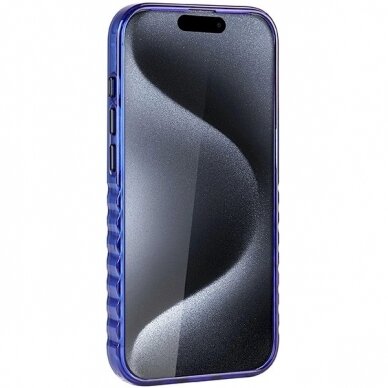 Originalus Audi dėklas IML MagSafeiPhone 15 Pro - mėlynas 2 Originalus Audi dėklas IML MagSafeiPhone 15 Pro - mėlynas 2