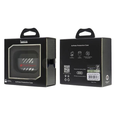 Audi IML Sport Dėklas skirtas AirPods Pro 2 - Juodas 5 Audi IML Sport Dėklas skirtas AirPods Pro 2 - Juodas 5