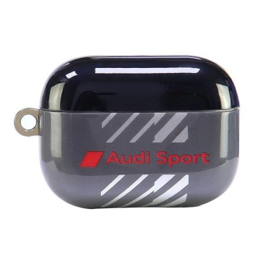 Audi IML Sport Dėklas skirtas AirPods Pro 2 - Juodas Audi IML Sport Dėklas skirtas AirPods Pro 2 - Juodas