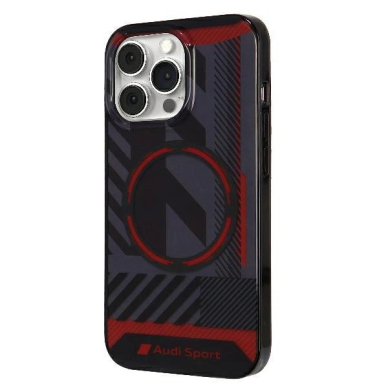 Audi IML Sport MagSafe Dėklas skirtas iPhone 13 Pro Max - Juodas 1