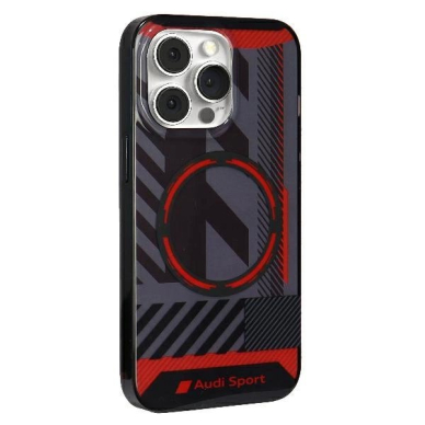 Audi IML Sport MagSafe Dėklas skirtas iPhone 13 Pro Max - Juodas 2