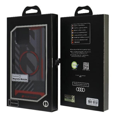 Audi IML Sport MagSafe Dėklas skirtas iPhone 13 Pro Max - Juodas 6