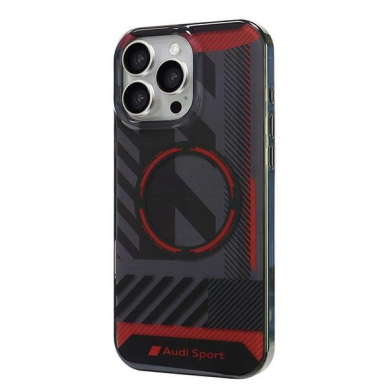 Audi IML Sport MagSafe iPhone 16 Pro Max 6.9&quot; Juodas/Juodas hardcase AUS-IMLMIP16PM-RSQ/D2-BK 2