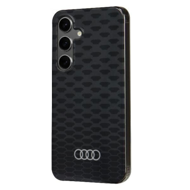 Audi IML Stitching Pattern MagSafe Dėklas S24 S921 Juodas/Juodas hardcase AU-IMLMS24-Q5/D3-BK 1