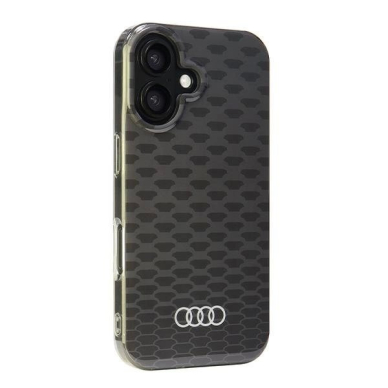 Audi IML Stitching Pattern MagSafe iPhone 16 6.1&quot; Juodas/Juodas hardcase AU-IMLMIP16-Q5/D3-BK 1