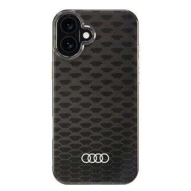 Audi IML Stitching Pattern MagSafe iPhone 16 Plus 6.7&quot; Juodas/Juodas hardcase AU-IMLMIP16M-Q5/D3-BK