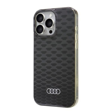 Audi IML Stitching Pattern MagSafe iPhone 16 Pro Max 6.9" Juodas/Juodas hardcase AU-IMLMIP16PM-Q5/D3-BK 2