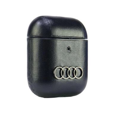 Audi Odinis Big Logo Dėklas skirtas AirPods 1 / 2 - Juodas 3