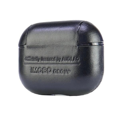 Audi Odinis Big Logo Dėklas skirtas AirPods 3 - Juodas 5 Audi Odinis Big Logo Dėklas skirtas AirPods 3 - Juodas 5