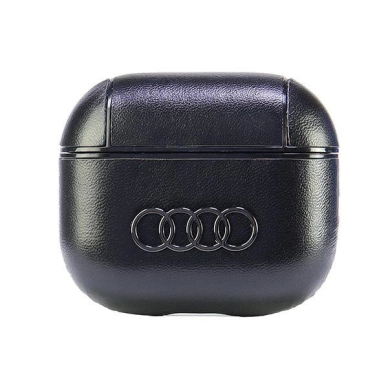 Audi Odinis Big Logo Dėklas skirtas AirPods 3 - Juodas