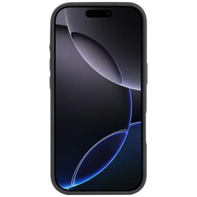 iPhone 17 Pro dėklas Audi R8 Genuine Leather, MagSafe – juodas ir raudonas 5