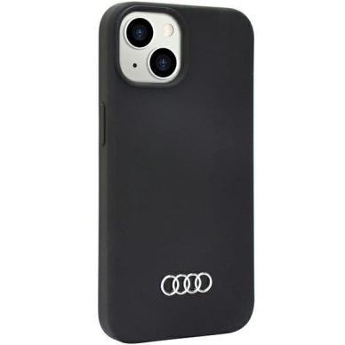 Dėklas Audi Silicone Case iPhone 14 Juodas AU-LSRIP14-Q3/D1-BK 1 Dėklas Audi Silicone Case iPhone 14 Juodas AU-LSRIP14-Q3/D1-BK 1