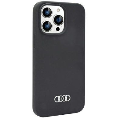 Dėklas Audi Silicone Case iPhone 14 Pro Max Juodas AU-LSRIP14PM-Q3/D1-BK 1 Dėklas Audi Silicone Case iPhone 14 Pro Max Juodas AU-LSRIP14PM-Q3/D1-BK 1