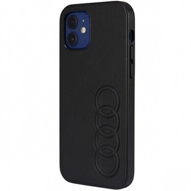 Dėklas Audi Synthetic Leather iPhone 11 Pro Juodas AU-TPUPPCIP11-TT/D1-BK 2 Dėklas Audi Synthetic Leather iPhone 11 Pro Juodas AU-TPUPPCIP11-TT/D1-BK 2