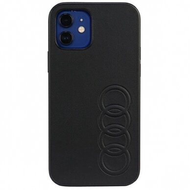 Dėklas Audi Synthetic Leather iPhone 11 Pro Juodas AU-TPUPPCIP11-TT/D1-BK Dėklas Audi Synthetic Leather iPhone 11 Pro Juodas AU-TPUPPCIP11-TT/D1-BK