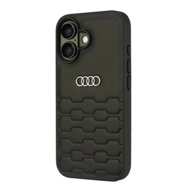 Audi Synthetic Odinis iPhone 16 6.1&quot; Juodas/Juodas hardcase AU-TPUPCIP16-GT/D2-BK 1