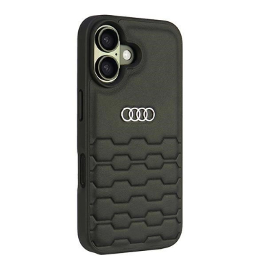 Audi Synthetic Odinis iPhone 16 6.1&quot; Juodas/Juodas hardcase AU-TPUPCIP16-GT/D2-BK 2