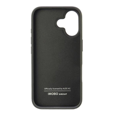Audi Synthetic Odinis iPhone 16 6.1&quot; Juodas/Juodas hardcase AU-TPUPCIP16-GT/D2-BK 5
