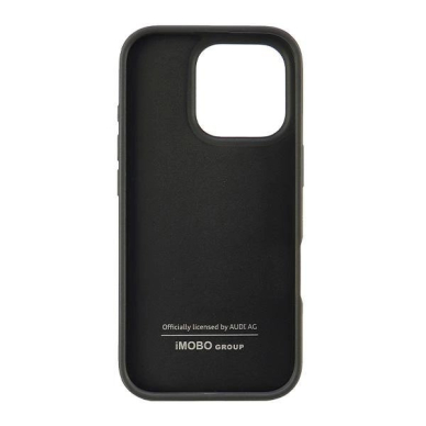 Audi Synthetic Odinis iPhone 16 Pro 6.3&quot; Juodas/Juodas hardcase AU-TPUPCIP16P-GT/D2-BK 5