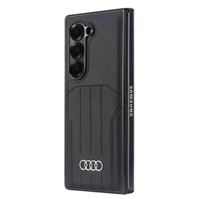 Audi Synthetic Odinis MagSafe Dėklas skirtas Samsung Galaxy Z Fold 6 - Juodas 5 Audi Synthetic Odinis MagSafe Dėklas skirtas Samsung Galaxy Z Fold 6 - Juodas 5