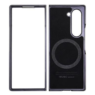 Audi Synthetic Odinis MagSafe Dėklas skirtas Samsung Galaxy Z Fold 6 - Juodas 6 Audi Synthetic Odinis MagSafe Dėklas skirtas Samsung Galaxy Z Fold 6 - Juodas 6