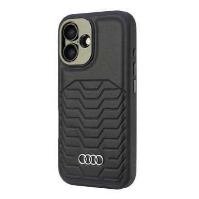 Audi Synthetic Odinis MagSafe iPhone 16 Plus 6.7&quot; Juodas/Juodas hardcase AU-TPUPCMIP16M-GT/D3-BK 1