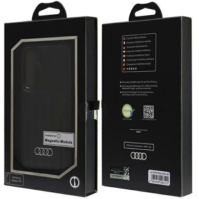 Audi Synthetic Odinis MagSafe S24 S921 Juodas/Juodas hardcase AU-TPUPCMS24-Q5/D1-BK 6