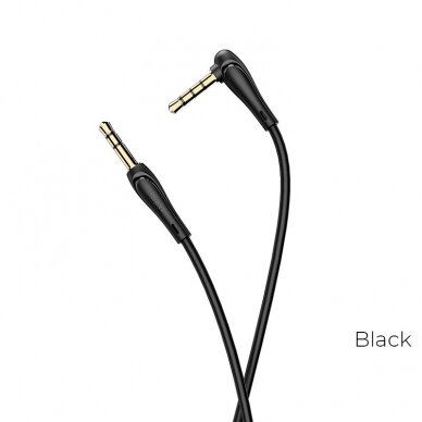 Audio adapteris Hoco UPA15 AUX 3,5mm į 3,5mm juodas