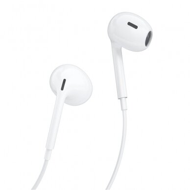 Ausinės Dudao in-ear headphones USB Type-C connector Baltos (X14PROT) 1