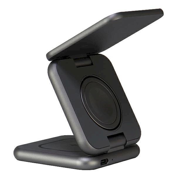 Audi Big Logo foldable inductive Įkroviklis 3in1 0 - pilkas 4 Audi Big Logo foldable inductive Įkroviklis 3in1 0 - pilkas 4