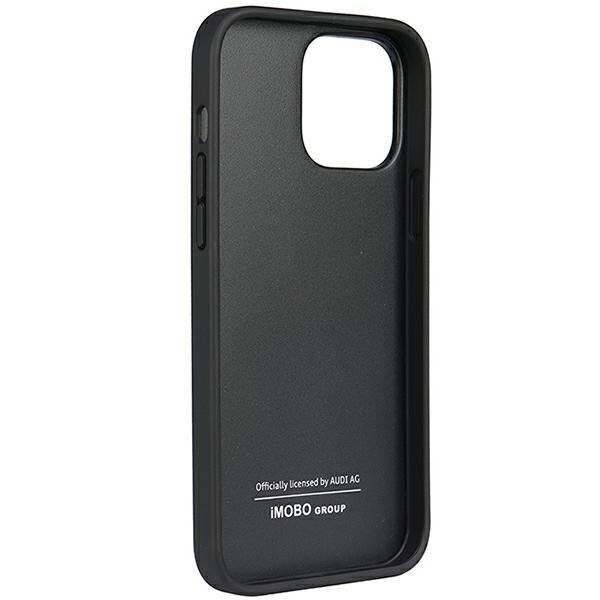 Dėklas Audi Genuine Leather iPhone 13 Pro Max Juodas AU-TPUPPCIP13PM-Q8/D1-BK 3