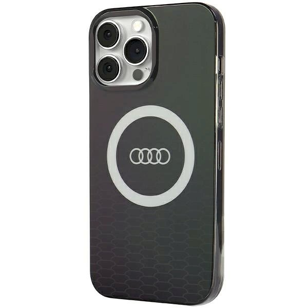 Originalus Audi dėklas IML Big Logo MagSafeiPhone 13 Pro / 13 - Juodas 1 Originalus Audi dėklas IML Big Logo MagSafeiPhone 13 Pro / 13 - Juodas 1