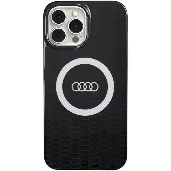 Originalus Audi dėklas IML Big Logo MagSafeiPhone 13 Pro / 13 - Juodas Originalus Audi dėklas IML Big Logo MagSafeiPhone 13 Pro / 13 - Juodas