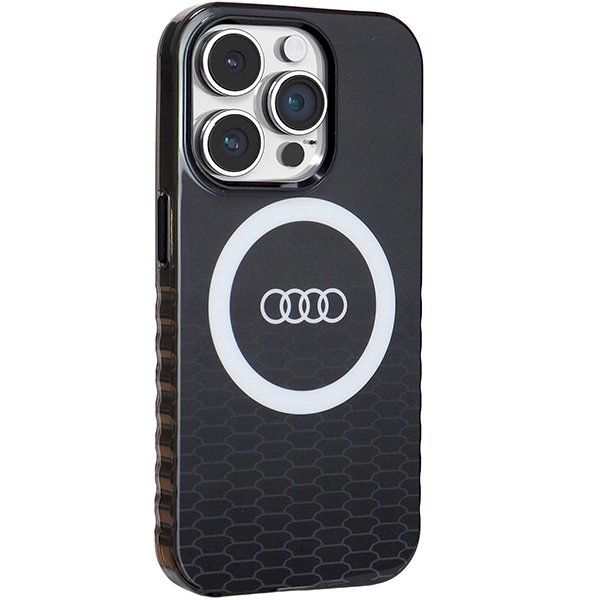 Originalus Audi dėklas IML Big Logo MagSafeiPhone 14 Pro - Juodas 5 Originalus Audi dėklas IML Big Logo MagSafeiPhone 14 Pro - Juodas 5