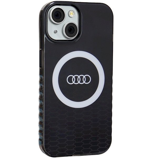 Originalus Audi dėklas IML Big Logo MagSafeiPhone 15 / 14 / 13 - Juodas 5 Originalus Audi dėklas IML Big Logo MagSafeiPhone 15 / 14 / 13 - Juodas 5