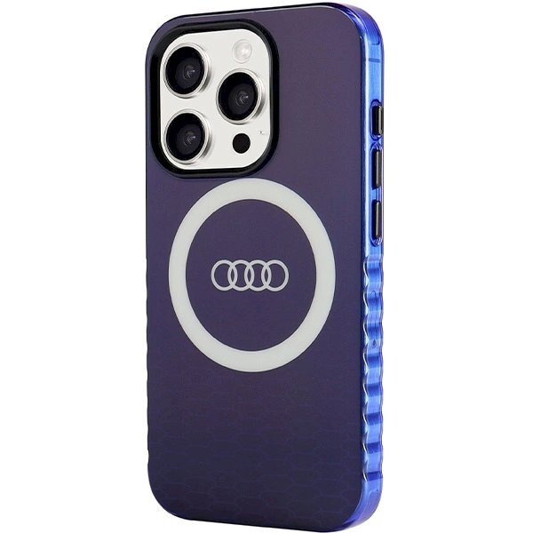 Originalus Audi dėklas IML Big Logo MagSafeiPhone 15 Pro - mėlynas 1 Originalus Audi dėklas IML Big Logo MagSafeiPhone 15 Pro - mėlynas 1
