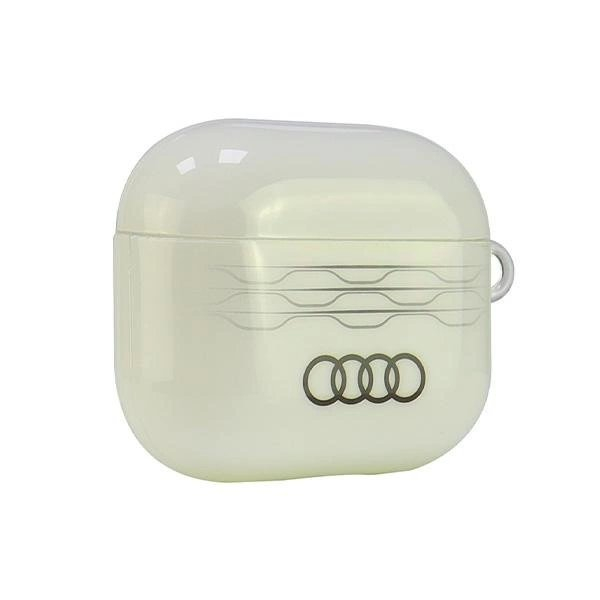 Audi IML Geometric Pattern AirPods 3 Dėklas - Baltas 3