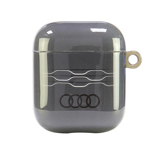 Audi IML Geometric Pattern Dėklas skirtas AirPods 1 / 2 - Pilkas Audi IML Geometric Pattern Dėklas skirtas AirPods 1 / 2 - Pilkas