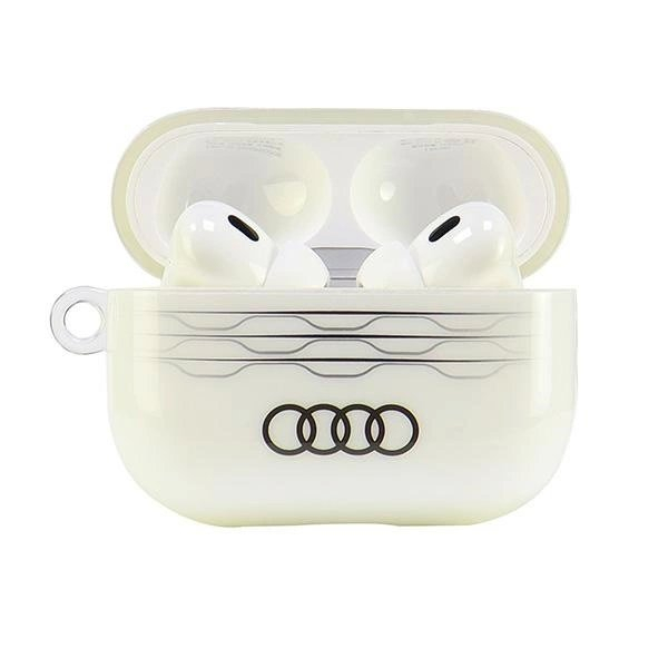 Audi IML Geometric Pattern Dėklas skirtas AirPods Pro 2 - Baltas 1 Audi IML Geometric Pattern Dėklas skirtas AirPods Pro 2 - Baltas 1