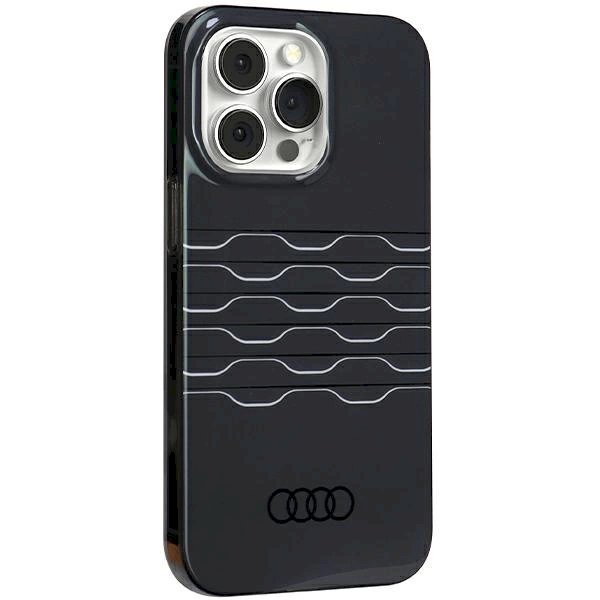 Originalus Audi dėklas IML MagSafeiPhone 13 Pro Max - Juodas 5 Originalus Audi dėklas IML MagSafeiPhone 13 Pro Max - Juodas 5