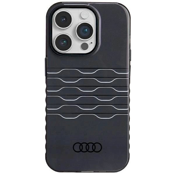 Originalus Audi dėklas IML MagSafeiPhone 14 Pro - Juodas