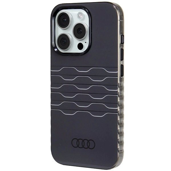 Originalus Audi dėklas IML MagSafeiPhone 15 Pro - Juodas 1 Originalus Audi dėklas IML MagSafeiPhone 15 Pro - Juodas 1