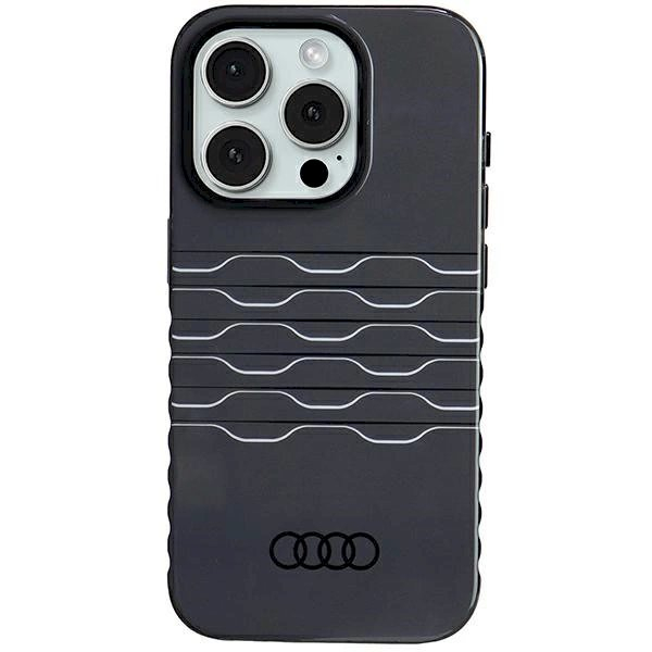 Originalus Audi dėklas IML MagSafeiPhone 15 Pro - Juodas Originalus Audi dėklas IML MagSafeiPhone 15 Pro - Juodas