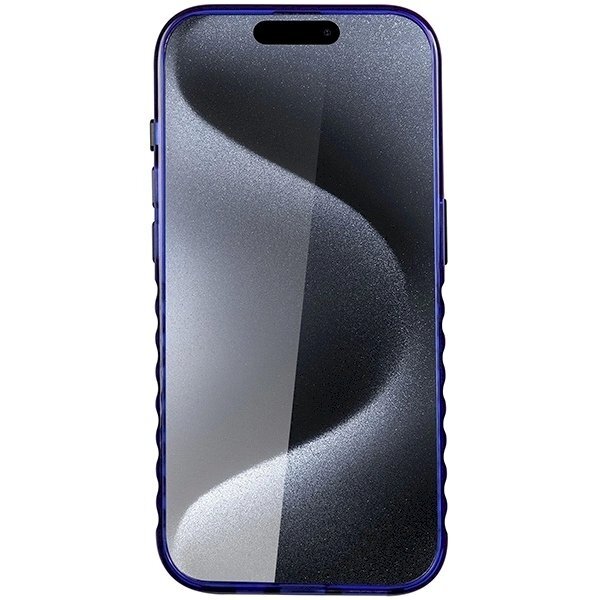 Originalus Audi dėklas IML MagSafeiPhone 15 Pro - mėlynas 3