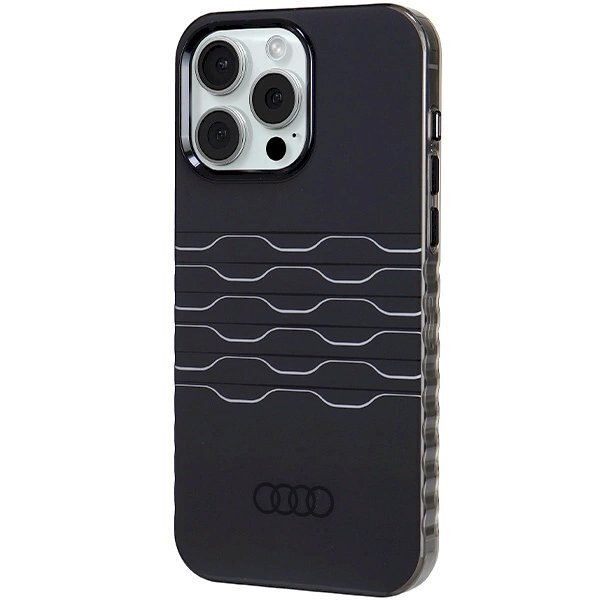 Originalus Audi dėklas IML MagSafeiPhone 15 Pro Max - Juodas 1 Originalus Audi dėklas IML MagSafeiPhone 15 Pro Max - Juodas 1