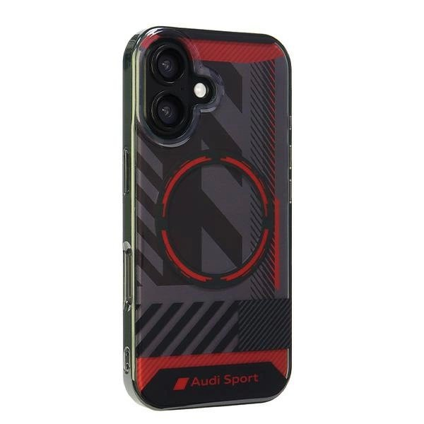 Audi IML Sport MagSafe iPhone 16 6.1" Juodas/Juodas hardcase AUS-IMLMIP16-RSQ/D2-BK 1 Audi IML Sport MagSafe iPhone 16 6.1" Juodas/Juodas hardcase AUS-IMLMIP16-RSQ/D2-BK 1