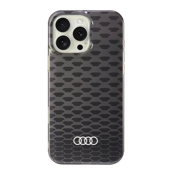Audi IML Stitching Pattern MagSafe iPhone 16 Pro Max 6.9" Juodas/Juodas hardcase AU-IMLMIP16PM-Q5/D3-BK